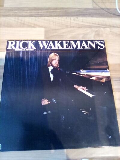 Rick Wakeman.Rick Wakeman's Criminal record. vinyl.lp.