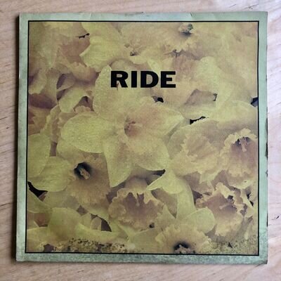 RIDE - PLAY 4 Tracks - Andy Bell Oasis -1990 Creation Records 12" EP - CRE075T