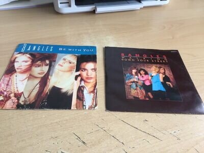 the bangles-2x 7" singles