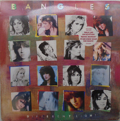 VINYL LP ALBUM " Different Light " By The Bangles 33 rpm