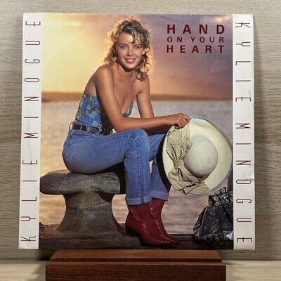 Kylie Minogue Hand On Your Heart 1989 12" Single Vinyl Record PWLT 35