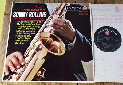 Sonny Rollins & Co.: The Standard Sonny Rollins UK RCA Stereo LP 1965 - SF-7736