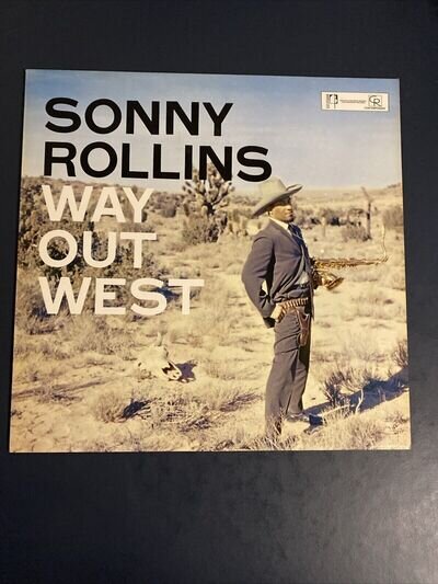 Sonny Rollins Way Out West 1985 Contemporary COP 006 Hard Bebop LP