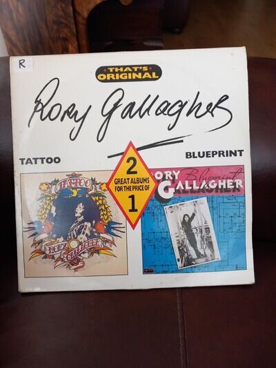 Rory Gallagher Double Album Tattoo, Blueprint Vinyl