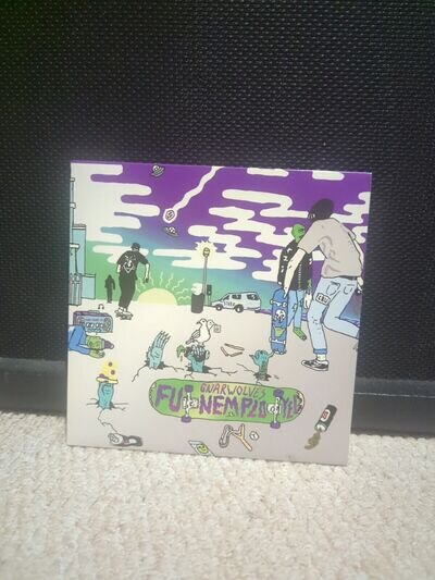 Gnarwolves Funemployed Vinyl 7" Green Vinyl Pop Punk Blink 182 New Found Glory