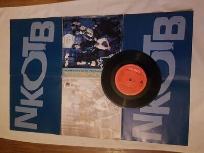 New Kids On The Block - Games 7" Vinyl POSTER BAG record NKOTB