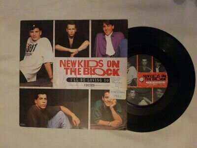 New Kids On The Block - I'll Be Loving You 7" Vinyl record NKOTB