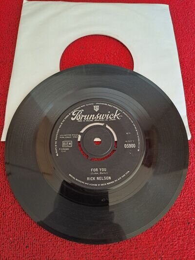 Rick Nelson - For You - 7" Vinyl (B24)