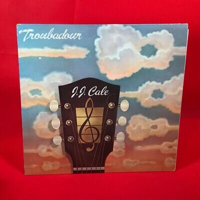 J.J. CALE Troubadour 1985 UK vinyl LP Travelin' Light, Ride Me High Cocaine