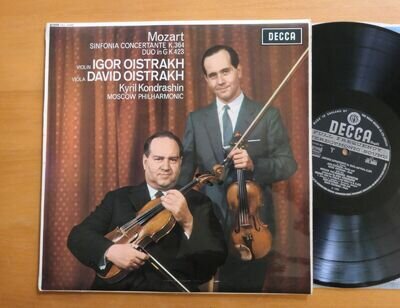 SXL 6088 WB Mozart Sinfonia Concertante David Igor Oistrakh NEAR MINT Decca ED3