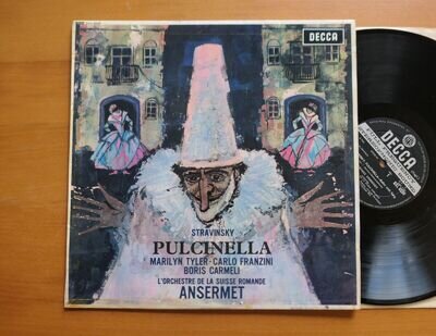 SXL 6230 ED1 Stravinsky Pulcinella Ernest Ansermet Decca WBG 1st NM