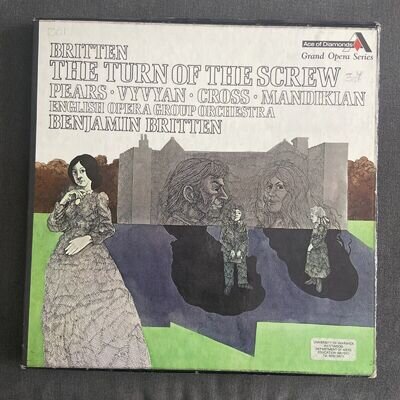 GOM 560-1 Britten The Turn Of The Screw Pears Britten NM 2xLP Decca Mono