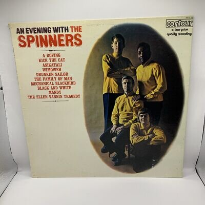 SPINNERS "An Evening With The Spinners" Vinyl Record 1969 6870 588 12 Inch