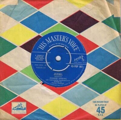 Richard Harding - jezebel 7" single ex stunning copy RARE play tested