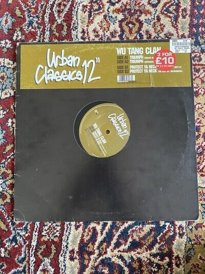 Wu-Tang Clan - Triumph / Protect Ya Neck (The Jump Off) (12” Vinyl)