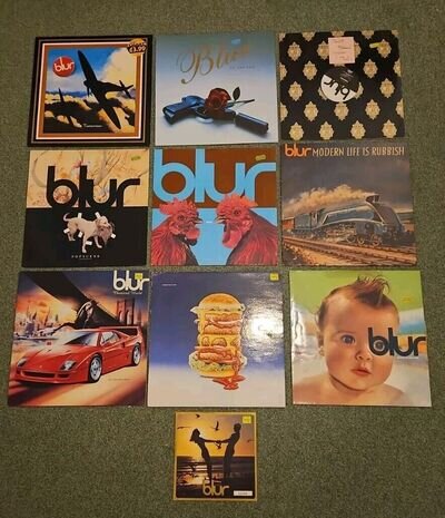 Blur Record Collection 12 Inches, 7 Inch & Album *All Original 1st Pressings *