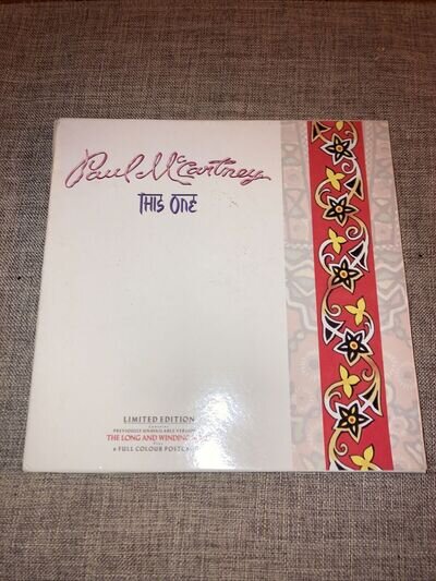 Beatles Paul McCartney - This One limited edition 7"vinyl single with postcards