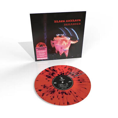 RSD | Black Sabbath | Red Vinyl LP | Paranoid - RSD 2024 |