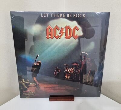 AC/DC Let There Be Rock LP Remastered Reissue Black Vinyl New & Sealed