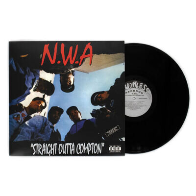 NWA | Black Vinyl LP | Straight Outta Compton | Ruthless Records