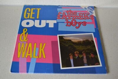 The Farmer's Boys : Get Out & Walk & Free 12" Single - 1983 - EMI Vinyl LP