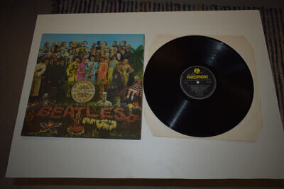 THE BEATLES " Sgt. Pepper's " 1967 UK PMC 7027 Mono 637-1 638-1 ex