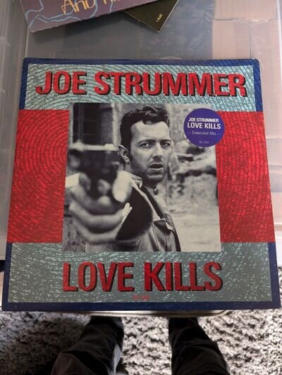 Joe Strummer Love Kills 12" Vinyl Single