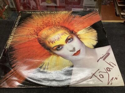 Toyah - Thunder In The Mountains 12" Record