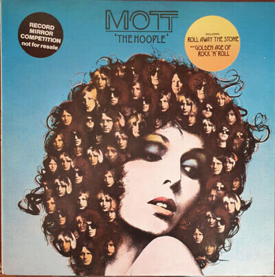 Mott The Hoopl - Hoople - Used Vinyl Record - Q1450z