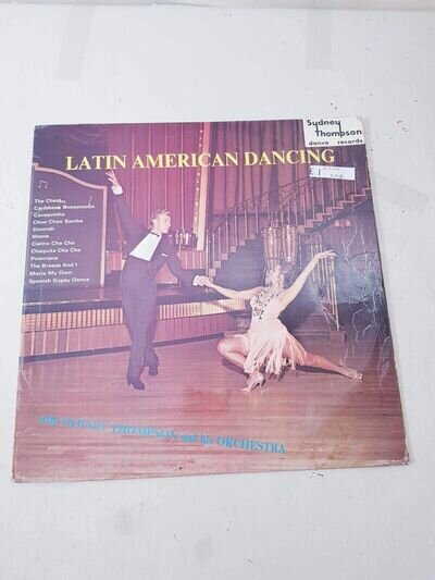 Sydney Thompson And His Orchestra - Latin American Dancing (LP, Blu)