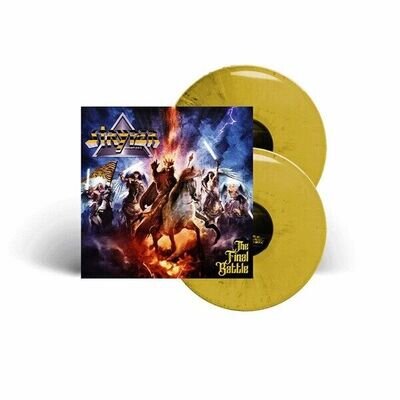 STRYPER THE FINAL BATTLE (2LP) (YELLOW MARBLE VNYL) VINYL DOUBLE ALBUM