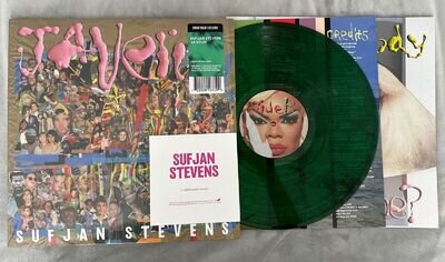 SUFJAN STEVENS - Javelin - Rough Trade (GREEN SMOKE VINYL) EXCLUSIVE BONUS CD