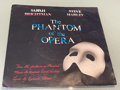 Sarah Brightman & Steve Harley - Phantom of The Opera - Vinyl Record 7" Single