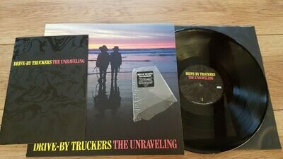 DRIVE-BY TRUCKERS "THE UNRAVELING" LP 2020 USA RELEASE + 16 PAGE BOOKLET NR MINT