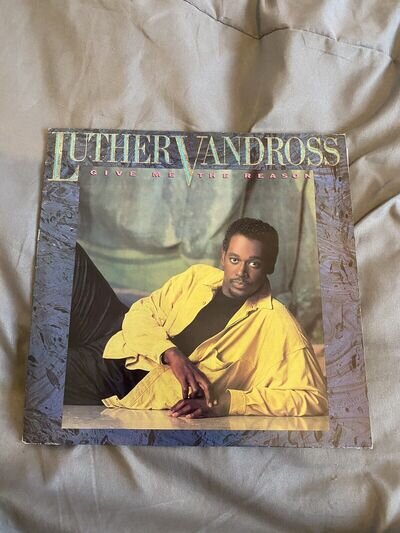 Luther Vandross Give Me The Reason Album In Very Good Condition