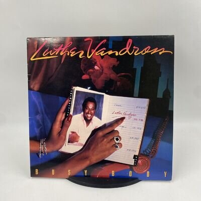 Luther Vandross Busy Body LP VINYL Epic EX/VG+