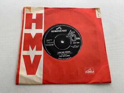 The Outlaws Law And Order / Do-Da-Day HMV POP 1241 1963 7" 45 single EX+