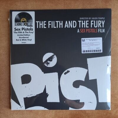 SEX PISTOLS The Filth And The Fury LP RSD 2024 Red/White Vinyl Sealed & NEW