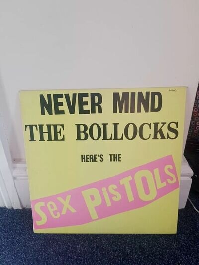 Sex Pistols - Never Mind The Bollocks FRANCE 1977 LP .