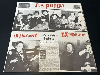 SEX PISTOLS: Indecent Exposure Not On Label 12" LP 33 RPM Vinyl