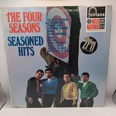 Frankie Valli And The Four Seasons Seasoned Hits Vinyl LP Album Fontana 1967