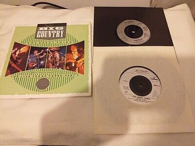 BIG COUNTRY “ ONE GREAT THING “ 2 x 7” FULLY PLAY TESTED 1986 MERCURY DOUBLE 7”