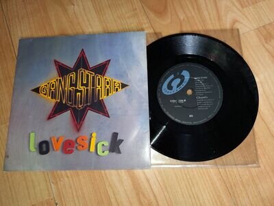 Gang Starr - guru / Lovesick 7" vinyl hip hop rap