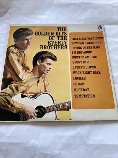 The Everley Brothers 12”Vinyl Album…The Golden Hits Of The Everly Brothers…