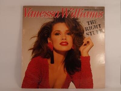 VANESSA WILLIAMS THE RIGHT STUFF (216) 4 Track 12" Single Picture Sleeve