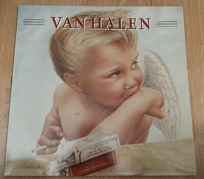 VAN HALEN : 1984 : german warner vinyl LP 1984 + inner