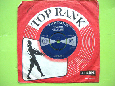 JIMMY CLANTON * My Own True Love / Little Boy In Love 7” 45 TOP RANK 1959