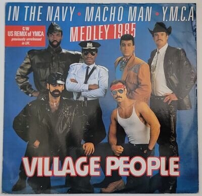 Village People - 12" - In The Navy/Macho Man/YMCA (Medley 1985) + Remix