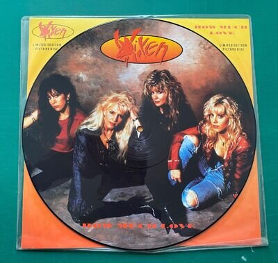 Vixen - How Much Love - 12" Picture Disc - 1990 - 12MTPD87