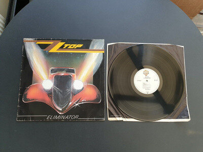 ZZ TOP - ELIMINATOR 1983 GERMAN PRESS 12" VINYL RECORD LP